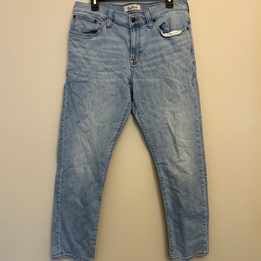 Madewell Men’s Athletic Slim Jeans W33 L30 Blue Denim – Good Condition